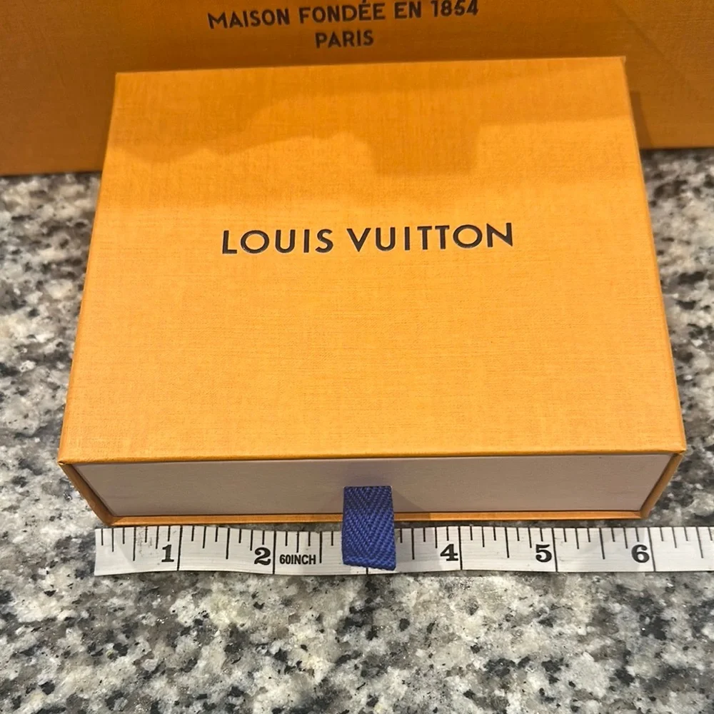 Louis Vuitton Orange & Cream Garment/Storage Bag Set
